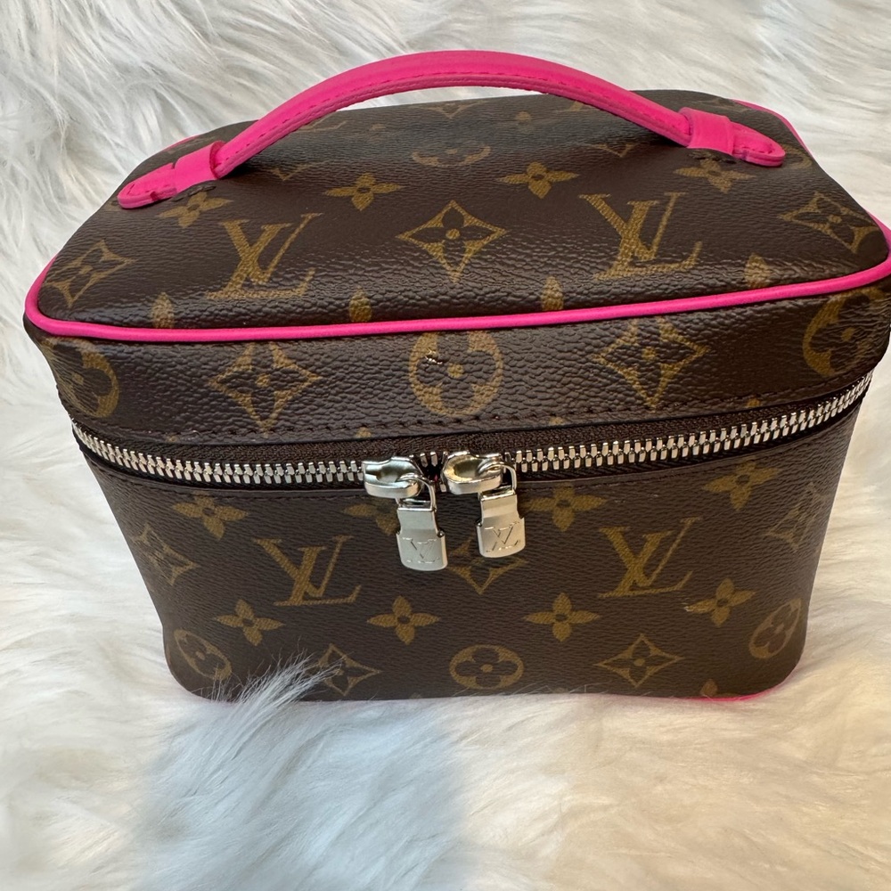 Louis Vuitton Colormania Nice Mini Rose Vanity Monogram Bag